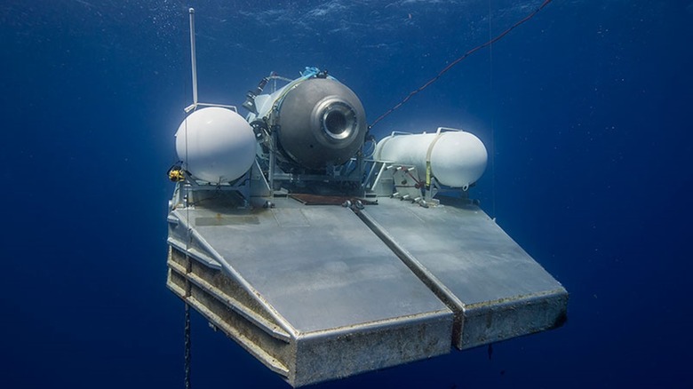 oceangate titan sub underwater