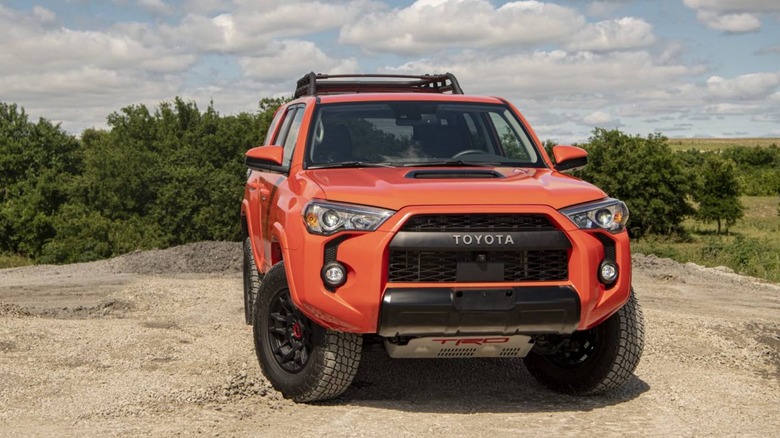 Front view of the 2023 Toyota 4Runner