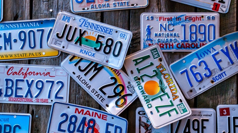 License plates