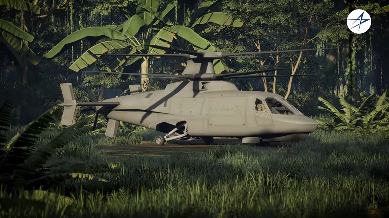 A CGI render of the Raider X prototype