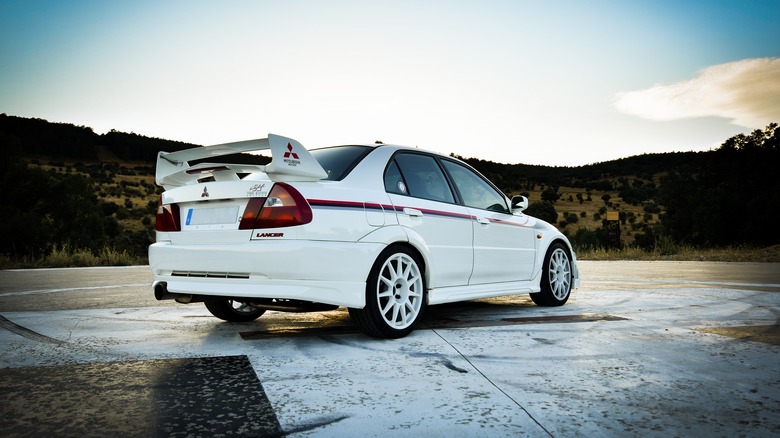 Mitsubishi Lancer Evolution VI Tommi Makinen Edition rear