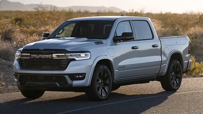 Pre-production Ram 1500 Ramcharger in silver