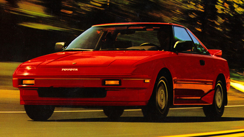 Toyota MR2 first-gen front end