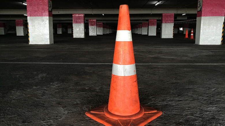 empty car park