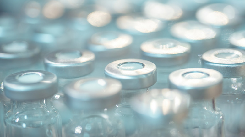 Vaccine vial bottles