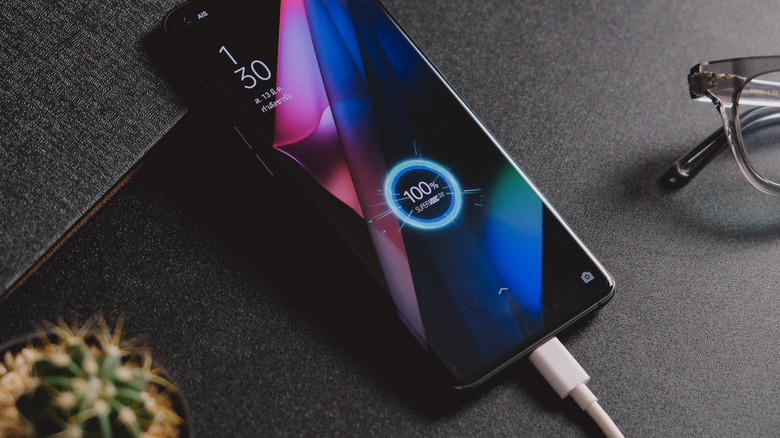 Android phone rapidly charging
