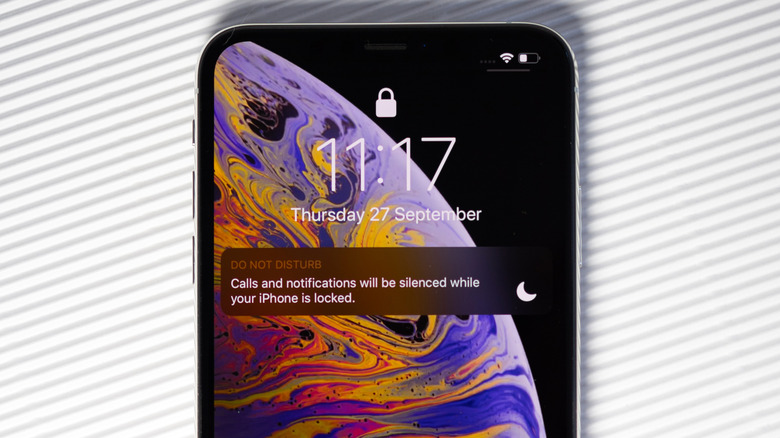 iPhone do not disturb