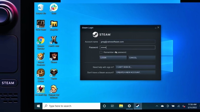 Windows on Steam Deck