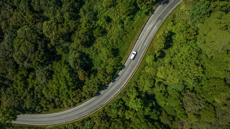 Voiture roulant en descente