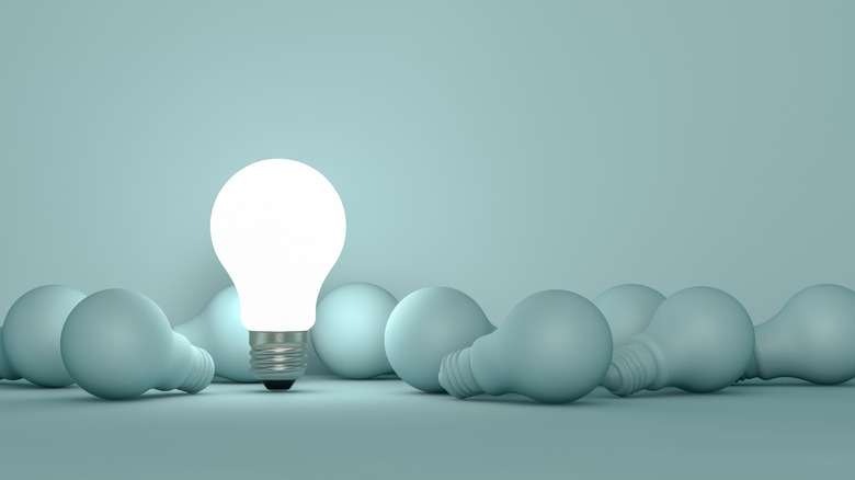 A bunch of smart bulbs