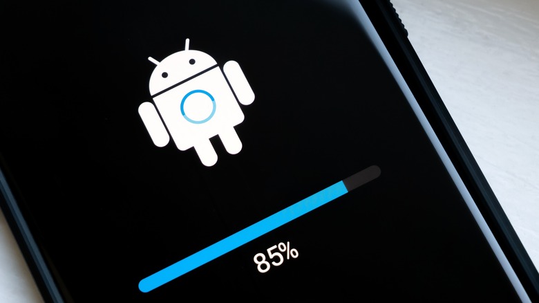 android phone loading screen