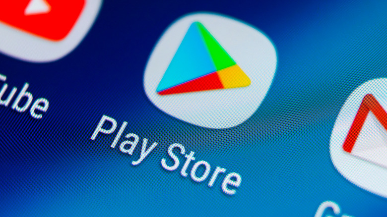 Play Store app icon zoom
