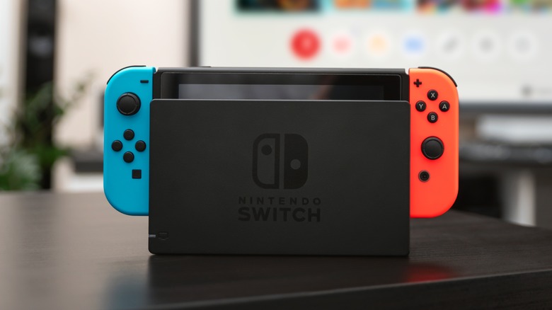 Nintendo Switch dock mode