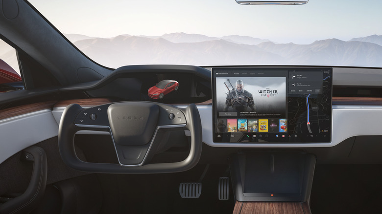 Tesla dashboard