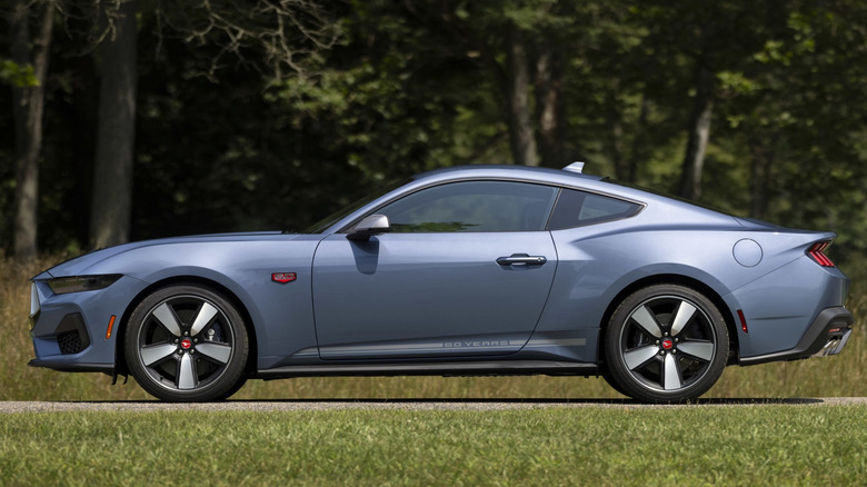 Ford Mustang 60th Anniversary Edition, left-side view