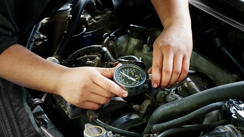 car compression test