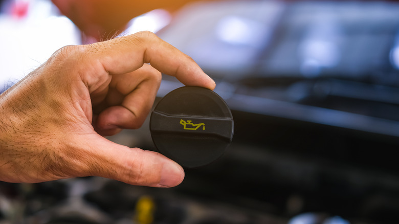 Oil cap