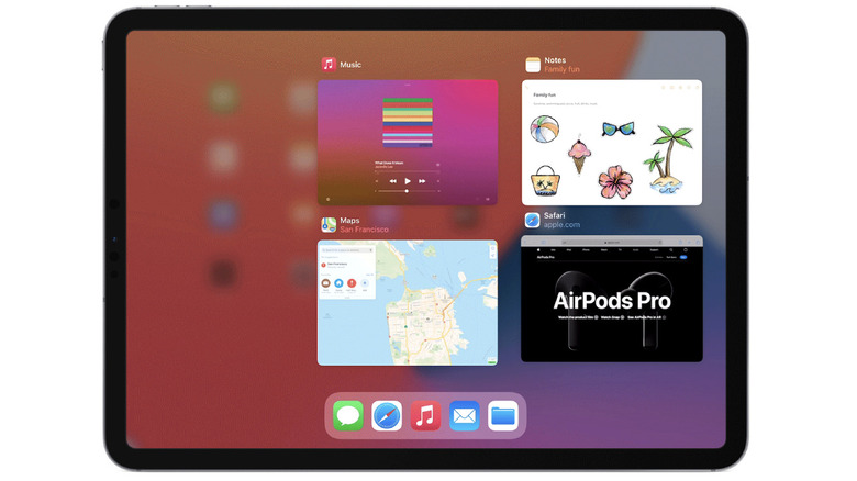 ipad apps open
