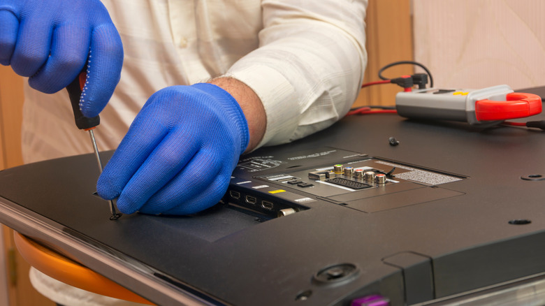 TV screen repair