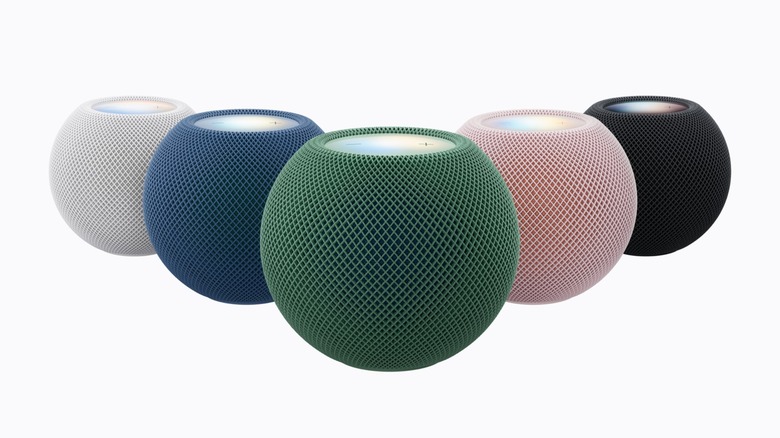 The new Apple HomePod Mini 2 and all of its available colors