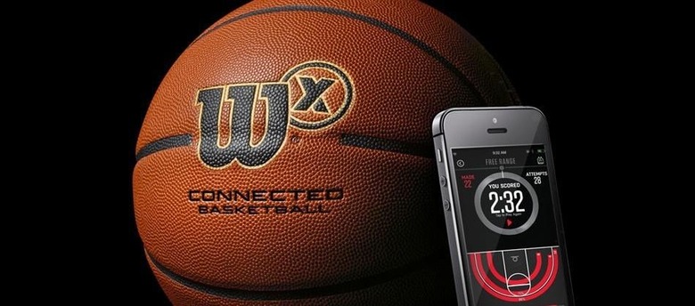 Wilson has a smart basketball that know when you score