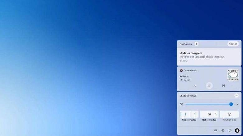 Windows 11 UI changes 