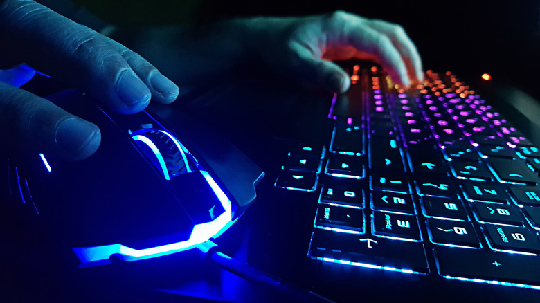 RGB keyboard mouse