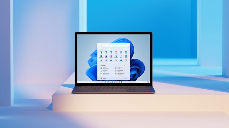 windows on laptop