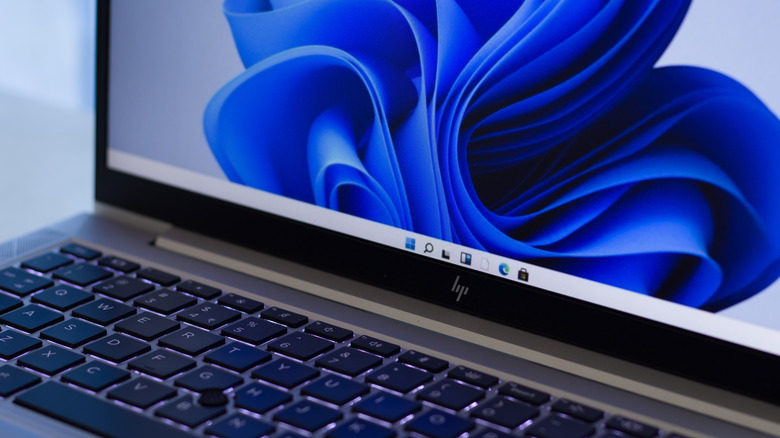 Windows 11 on laptop