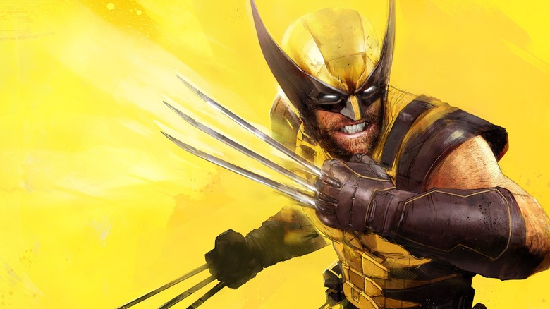 Promotional art for Marvel Wolverine and a limited edition PS5 and controller