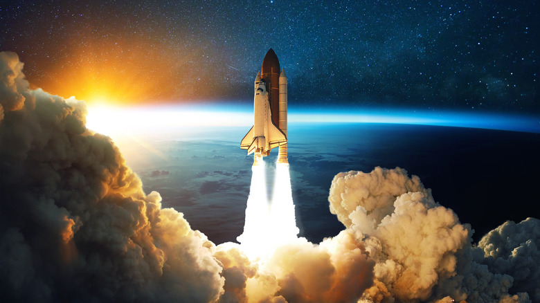 Space shuttle launch