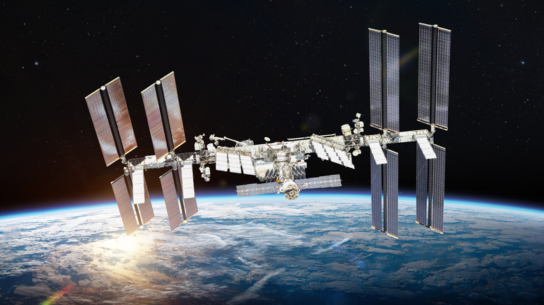 The international space station