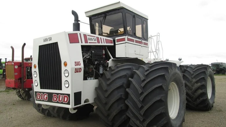 Big Bud tractor on display