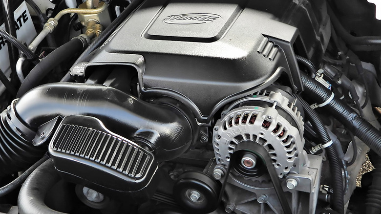 Chevy Vortec 5300 engine in truck