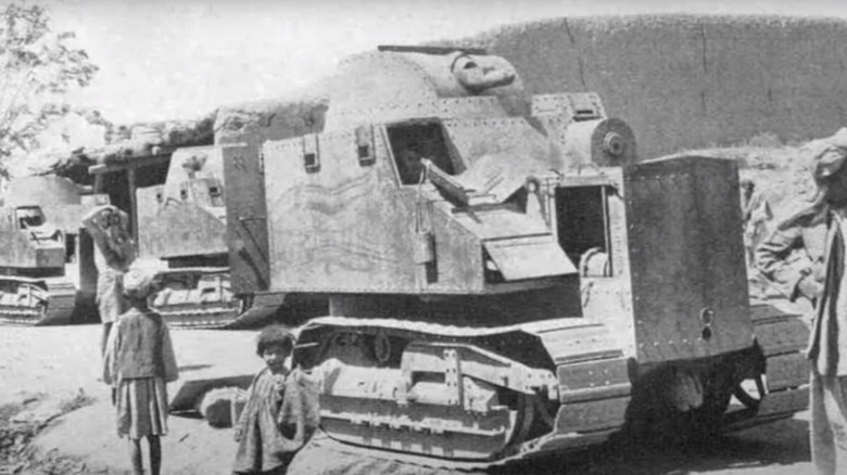 Afghan Army Disston Tank