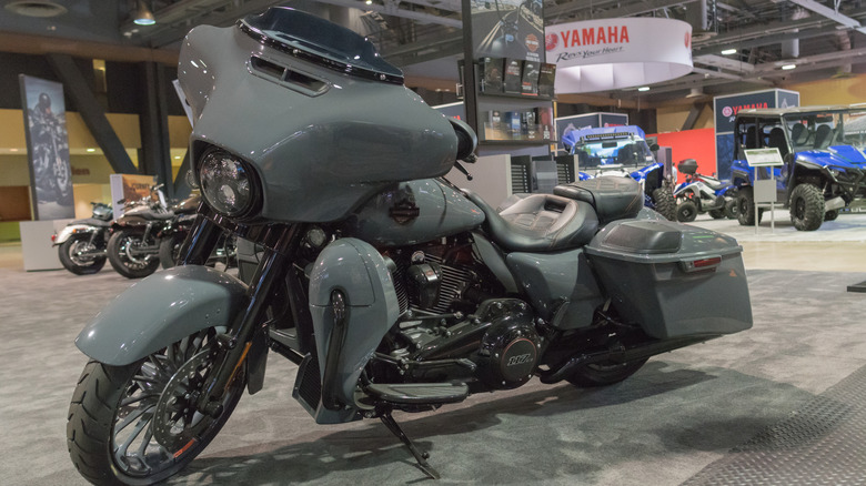 2017 Harley-Davidson Street Glide on display
