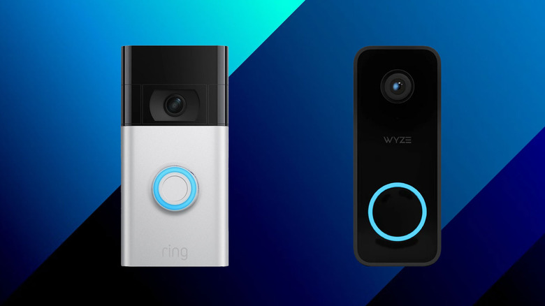 Ring and Wyze doorbell video cameras