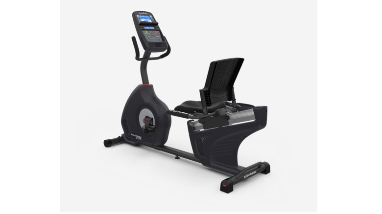 Schwinn 270 Recumbent bike seat and display