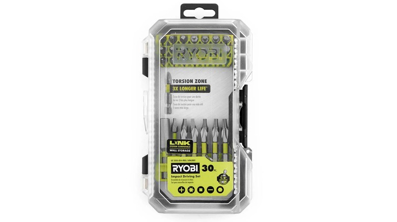 Ryobi 30-Piece Impact Driving Set