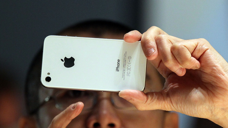 iPhone 4 on display in 2010