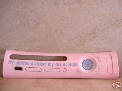 pink xbox faceplate