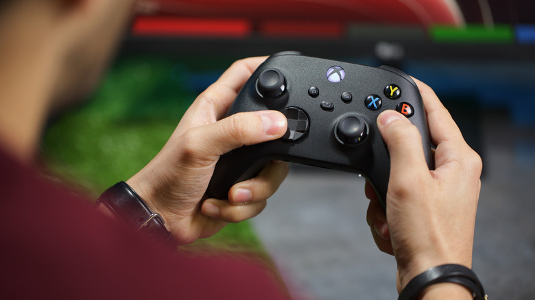 Gaming using an Xbox controller