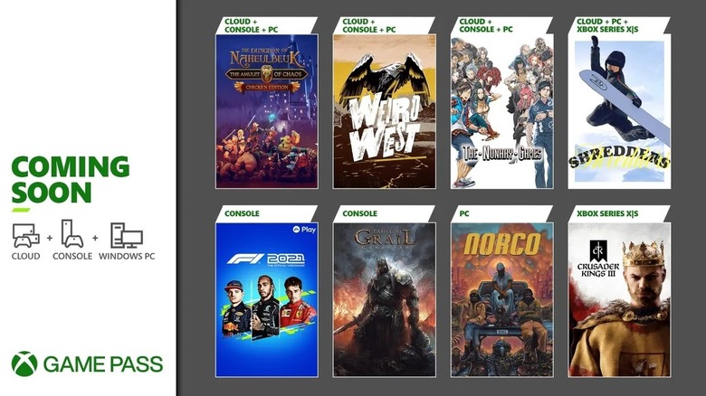 Xbox Game Pass coming soon