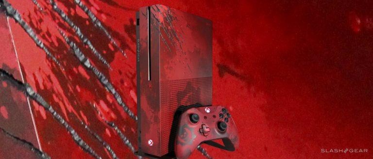 Gears of War 4 Xbox One S Limited Edition Console Bundle Unboxing