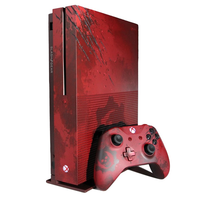 Xbox One S Gears Of War 4 Mini-Review In Blood Red - SlashGear