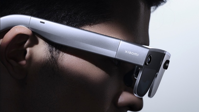 Side view of the Xiaomi Wireless AR Glass Discovery Edition