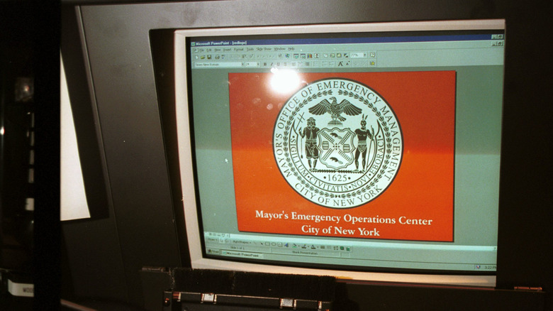 The Y2K command center in NYC
