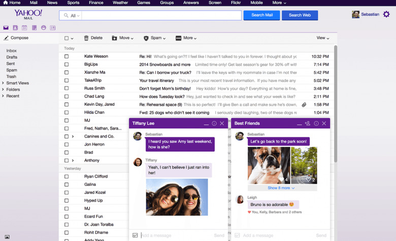 Yahoo Messenger Revamp Counts On GIFs And Regrets - SlashGear