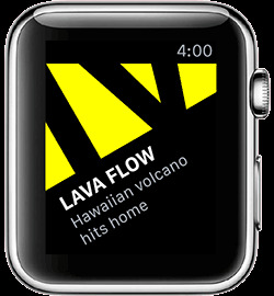 Yahoo Shows Off Weather, Sports, & News For Apple Watch - SlashGear Yahoo Shows Off Weather, Sports, & News For Apple Watch - SlashGear