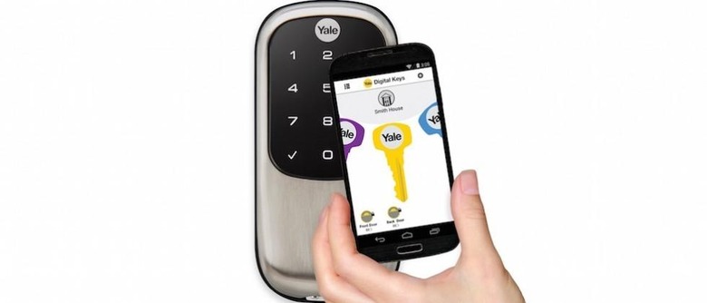 Yale's new Bluetooth door lock uses digital smartphone keys